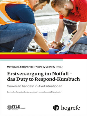 cover image of Erstversorgung im Notfall--das Duty to Respond-Kursbuch